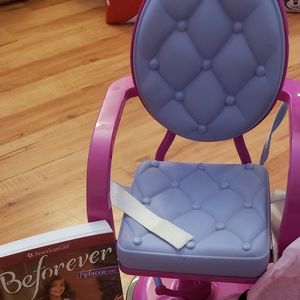 American Girl Salon chair